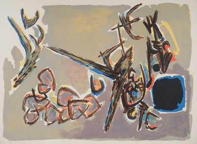 Antonio GUANSE : La chevauchée, Lithographie originale (vue générale) - Crédit photo : Galerie Art.Paris