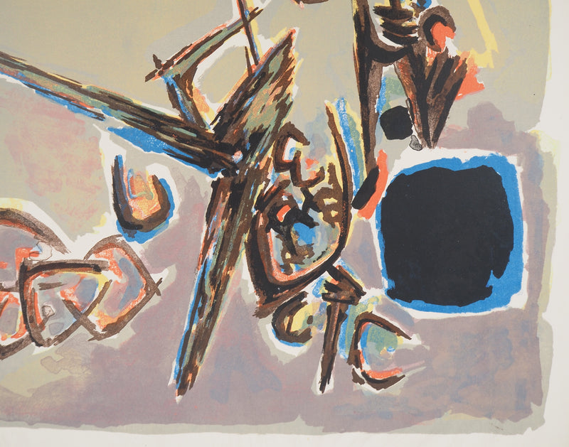Antonio GUANSE : La chevauchée, Lithographie originale (photo de détail 3) - Crédit photo : Galerie Art.Paris