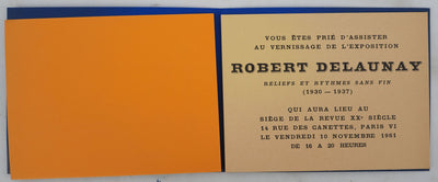 Robert DELAUNAY : Cercles jaune et vert, Lithographie originale (photo de détail 9) - Crédit photo : Galerie Art.Paris