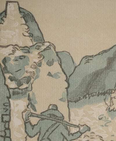 Camille PISSARRO : Le berger, Gravure originale (photo de détail 5) - Crédit photo : Galerie Art.Paris