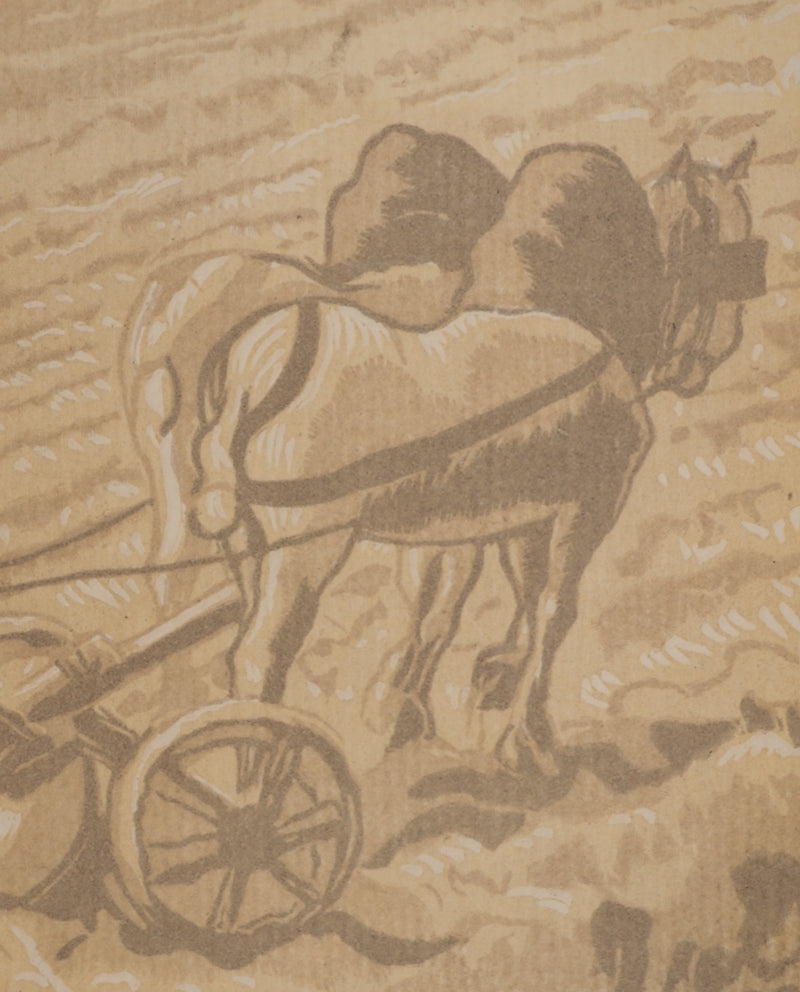 Camille PISSARRO : Le laboureur, Gravure originale (photo de détail 4) - Crédit photo : Galerie Art.Paris