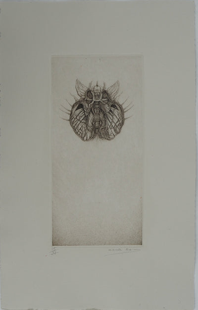Cécile REIMS : Mutation, Gravure originale (vue générale) - Crédit photo : Galerie Art.Paris