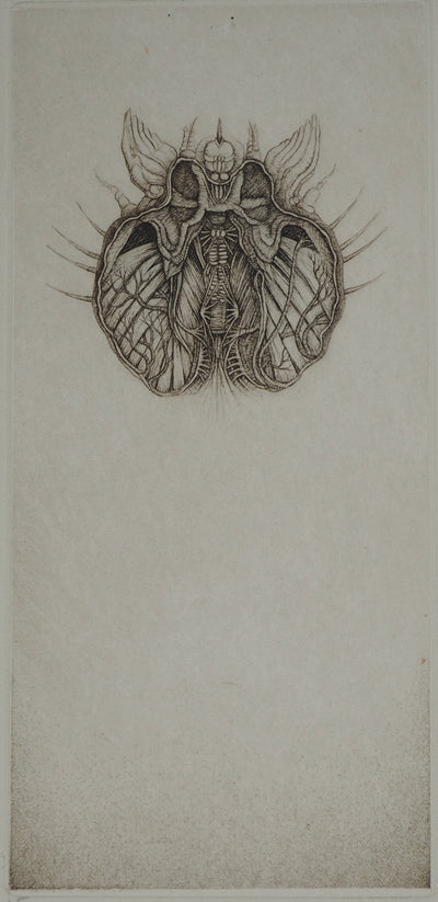 Cécile REIMS : Mutation, Gravure originale (photo de détail 2) - Crédit photo : Galerie Art.Paris