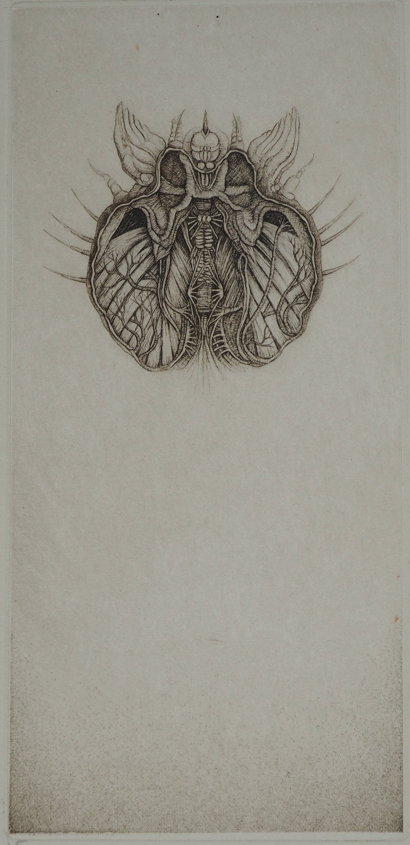 Cécile REIMS : Mutation, Gravure originale (photo de détail 2) - Crédit photo : Galerie Art.Paris