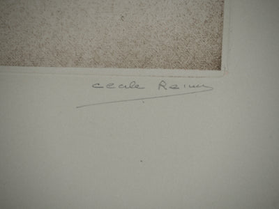 Cécile REIMS : Mutation, Gravure originale (photo de détail 4) - Crédit photo : Galerie Art.Paris