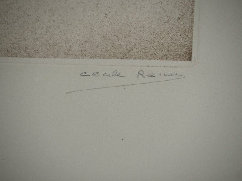 Cécile REIMS : Mutation, Gravure originale (photo de détail 4) - Crédit photo : Galerie Art.Paris