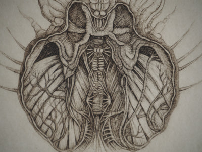 Cécile REIMS : Mutation, Gravure originale (photo de détail 7) - Crédit photo : Galerie Art.Paris