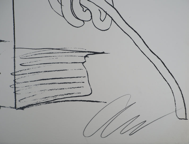 Andy WARHOL : Flowers, Sérigraphie originale signée