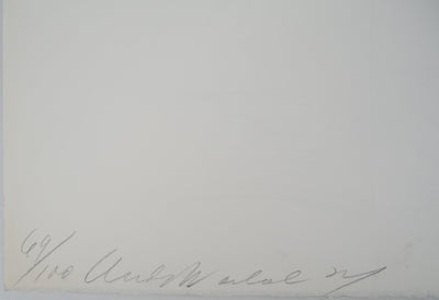 Andy WARHOL : Flowers, Sérigraphie originale signée