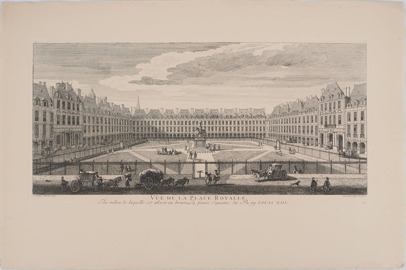 Jacques RIGAUD :, Gravure originale (vue générale) - Crédit photo : Galerie Art.Paris