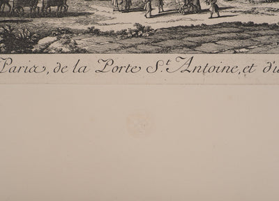 Jacques RIGAUD :, Gravure originale (photo de détail 4) - Crédit photo : Galerie Art.Paris