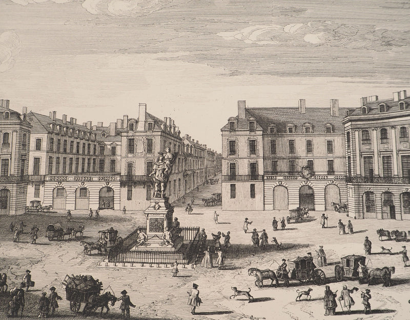 Jacques RIGAUD :, Gravure originale (photo de détail 3) - Crédit photo : Galerie Art.Paris