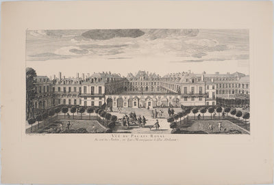 Jacques RIGAUD :, Gravure originale (vue générale) - Crédit photo : Galerie Art.Paris