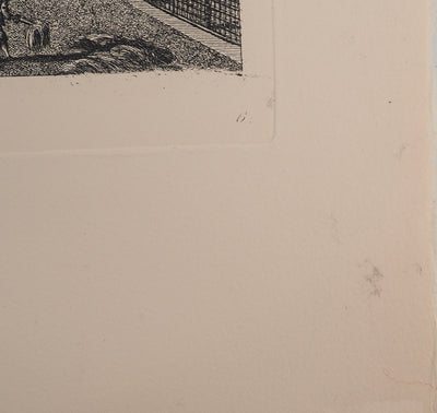 Jacques RIGAUD :, Gravure originale (photo de détail 5) - Crédit photo : Galerie Art.Paris