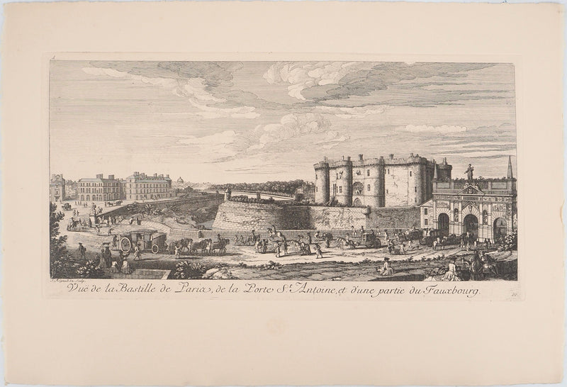 Jacques RIGAUD :, Gravure originale (vue générale) - Crédit photo : Galerie Art.Paris