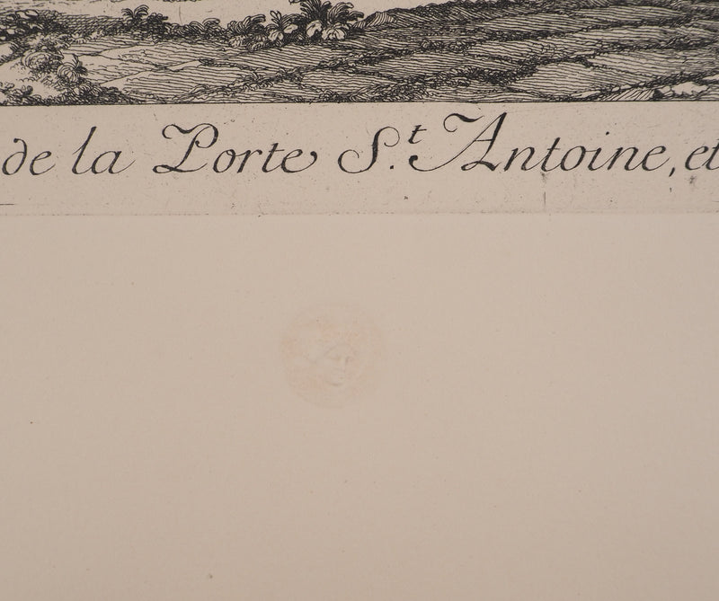 Jacques RIGAUD :, Gravure originale (photo de détail 4) - Crédit photo : Galerie Art.Paris