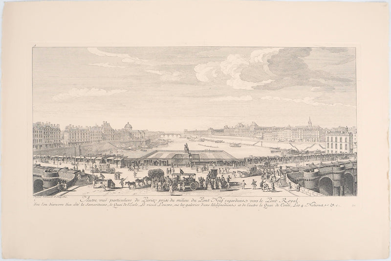 Jacques RIGAUD :, Gravure originale (vue générale) - Crédit photo : Galerie Art.Paris
