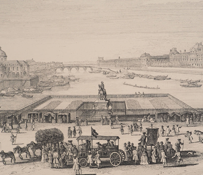 Jacques RIGAUD :, Gravure originale (photo de détail 3) - Crédit photo : Galerie Art.Paris