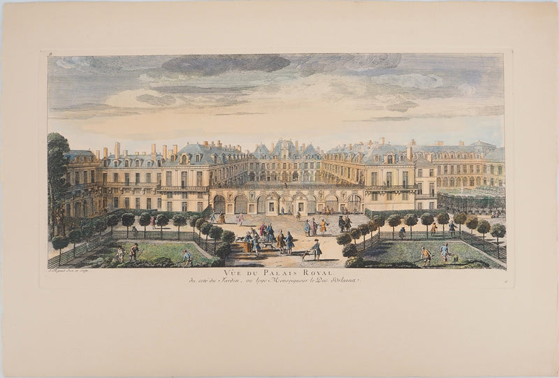 Jacques RIGAUD :, Gravure originale (vue générale) - Crédit photo : Galerie Art.Paris