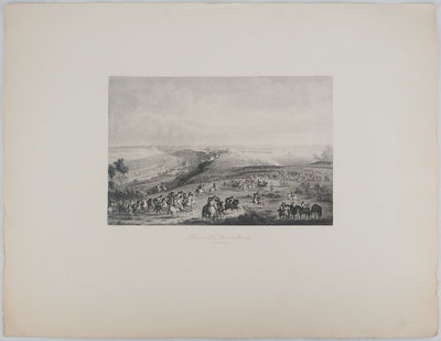 Adam Frans VAN DER MEULEN :, Gravure originale (vue générale) - Crédit photo : Galerie Art.Paris