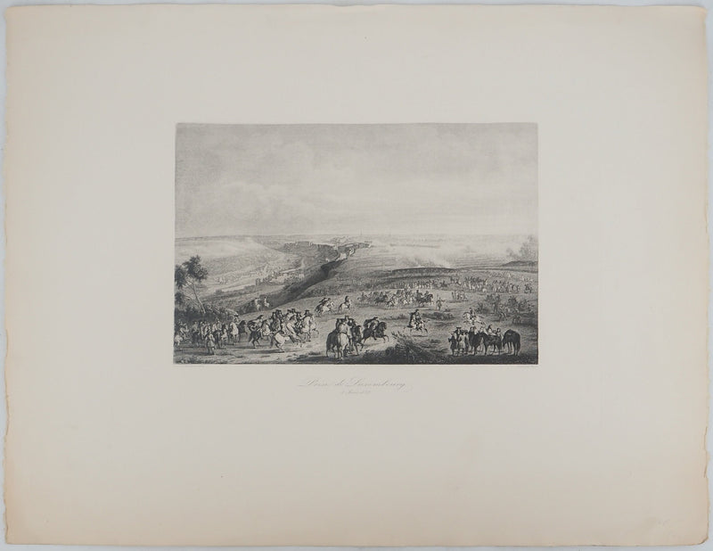 Adam Frans VAN DER MEULEN :, Gravure originale (vue générale) - Crédit photo : Galerie Art.Paris