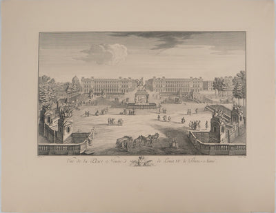 Jacques RIGAUD :, Gravure originale (vue générale) - Crédit photo : Galerie Art.Paris