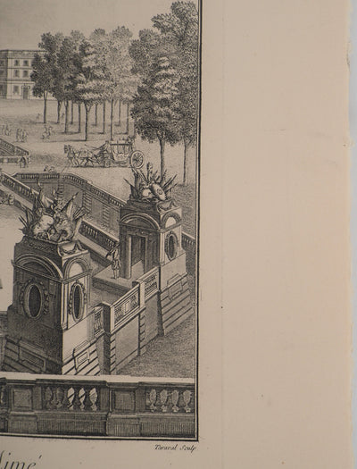 Jacques RIGAUD :, Gravure originale (photo de détail 5) - Crédit photo : Galerie Art.Paris