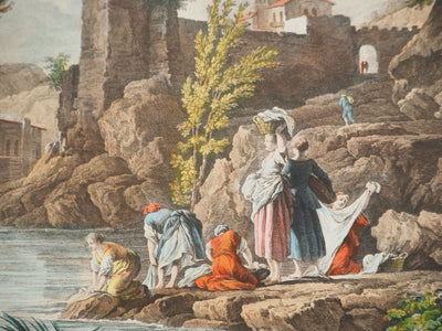 Joseph VERNET :, Gravure originale (photo de détail 4) - Crédit photo : Galerie Art.Paris