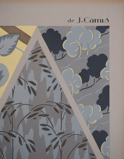 Jacques CAMUS : Le jardin florissant, Lithographie originale (photo de détail 2) - Crédit photo : Galerie Art.Paris