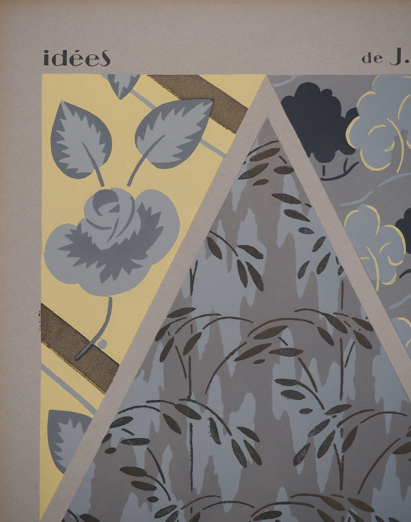 Jacques CAMUS : Le jardin florissant, Lithographie originale (photo de détail 3) - Crédit photo : Galerie Art.Paris
