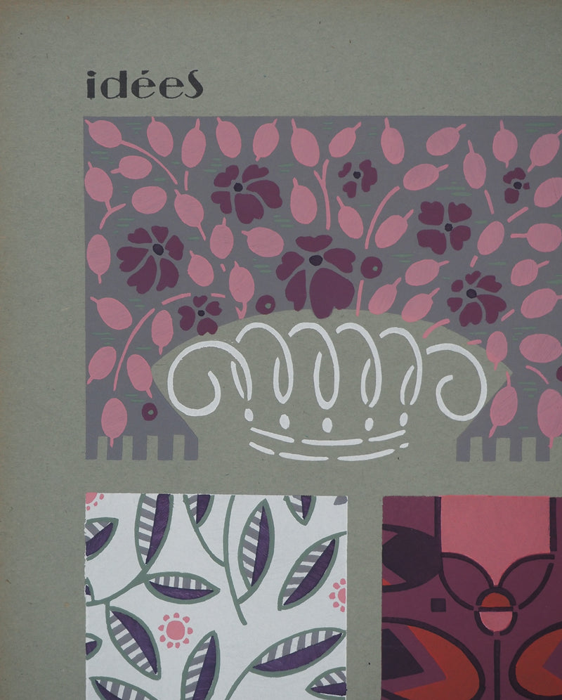 Jacques CAMUS : Les tulipes roses, Lithographie originale (photo de détail 3) - Crédit photo : Galerie Art.Paris