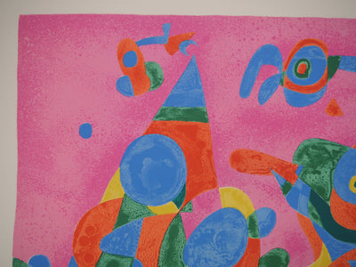 Joan MIRO : Le dragon rouge et bleu, Ubu roi, Lithographie originale (photo de détail 5) - Crédit photo : Galerie Art.Paris