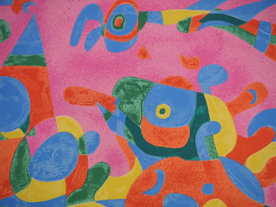 Joan MIRO : Le dragon rouge et bleu, Ubu roi, Lithographie originale (photo de détail 6) - Crédit photo : Galerie Art.Paris