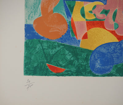 Joan MIRO : Les animaux colorés, Ubu roi, Lithographie originale (photo de détail 3) - Crédit photo : Galerie Art.Paris
