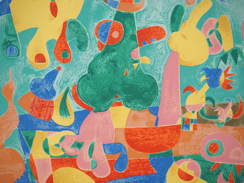 Joan MIRO : Les animaux colorés, Ubu roi, Lithographie originale (photo de détail 5) - Crédit photo : Galerie Art.Paris