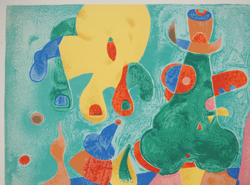 Joan MIRO : Les animaux colorés, Ubu roi, Lithographie originale (photo de détail 6) - Crédit photo : Galerie Art.Paris