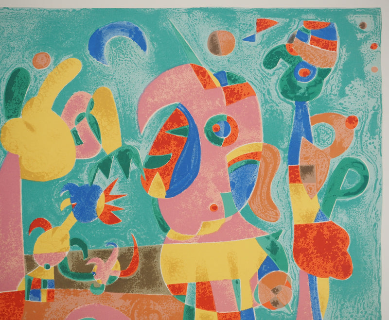 Joan MIRO : Les animaux colorés, Ubu roi, Lithographie originale (photo de détail 7) - Crédit photo : Galerie Art.Paris