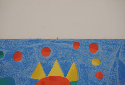 Joan MIRO : La fête du roi, Ubu roi, Lithographie originale (photo de détail 7) - Crédit photo : Galerie Art.Paris
