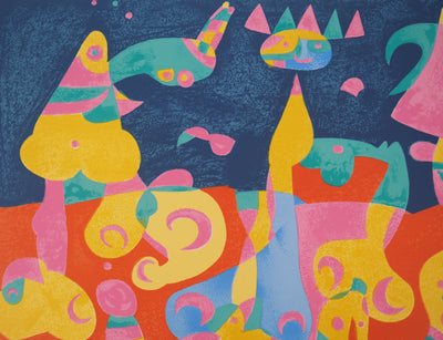 Joan MIRO : La nuit du roi, Ubu roi, Lithographie originale (photo de détail 4) - Crédit photo : Galerie Art.Paris