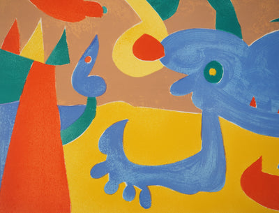 Joan MIRO : Le monstre bleu, Ubu roi, Lithographie originale (photo de détail 6) - Crédit photo : Galerie Art.Paris
