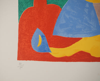 Joan MIRO : Discussion dans la nuit, Ubu roi, Lithographie originale (photo de détail 3) - Crédit photo : Galerie Art.Paris