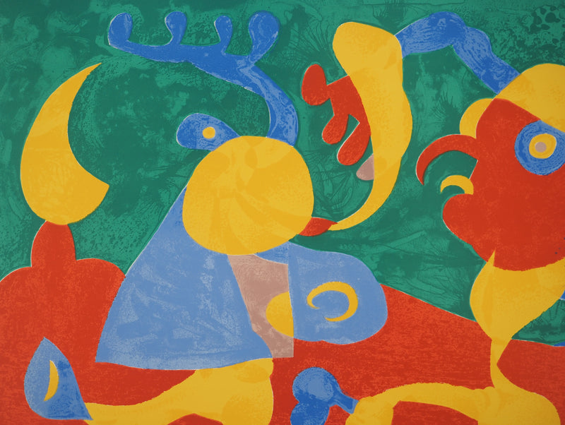 Joan MIRO : Discussion dans la nuit, Ubu roi, Lithographie originale (photo de détail 6) - Crédit photo : Galerie Art.Paris