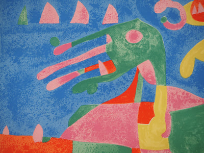 Joan MIRO : L'animal surréaliste, Ubu roi, Lithographie originale (photo de détail 5) - Crédit photo : Galerie Art.Paris