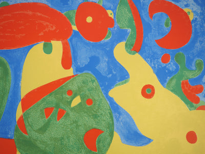 Joan MIRO : La balade nocturne, Ubu roi, Lithographie originale (photo de détail 4) - Crédit photo : Galerie Art.Paris