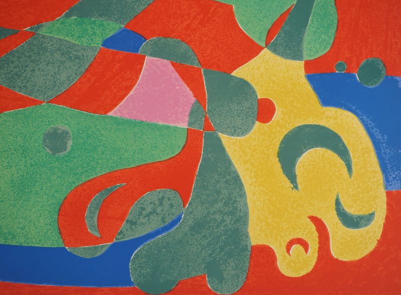Joan MIRO : Le dragon vert, Ubu roi, Lithographie originale (photo de détail 5) - Crédit photo : Galerie Art.Paris