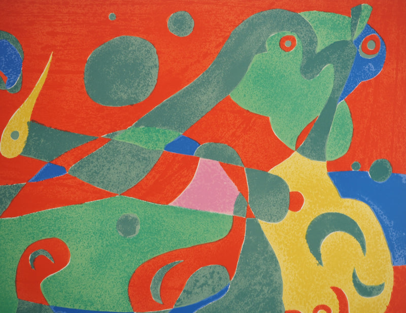 Joan MIRO : Le dragon vert, Ubu roi, Lithographie originale (photo de détail 4) - Crédit photo : Galerie Art.Paris