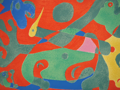 Joan MIRO : Le dragon vert, Ubu roi, Lithographie originale (photo de détail 7) - Crédit photo : Galerie Art.Paris