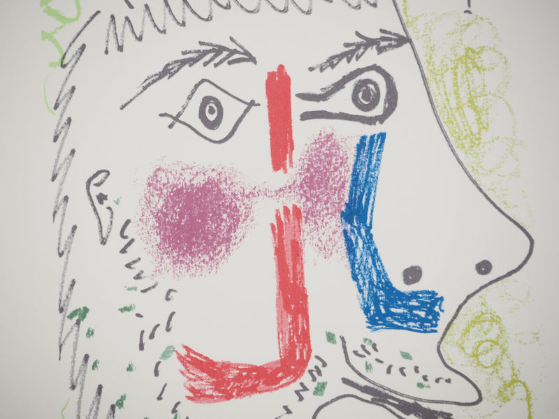 Pablo PICASSO : Jeune homme de profil, Lithographie originale (photo de détail 4) - Crédit photo : Galerie Art.Paris