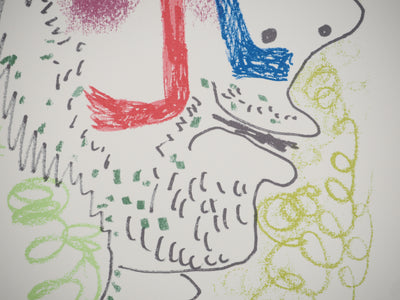 Pablo PICASSO : Jeune homme de profil, Lithographie originale (photo de détail 5) - Crédit photo : Galerie Art.Paris