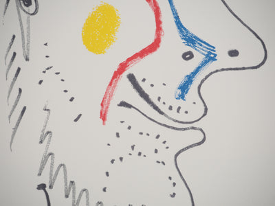 Pablo PICASSO : Portrait aux larmes, Lithographie originale (photo de détail 5) - Crédit photo : Galerie Art.Paris